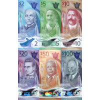 (444) ** PNew (PN80-PN85) - Barbados - 2-100 Dollars Year 2022 (6 Notes)